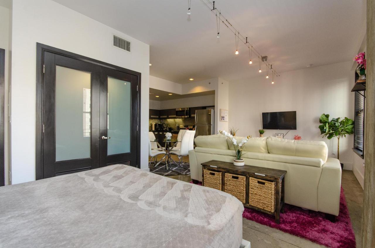 Modern Loft With Rooftop Lounge In Dtla Apartment Los Angeles Exterior photo